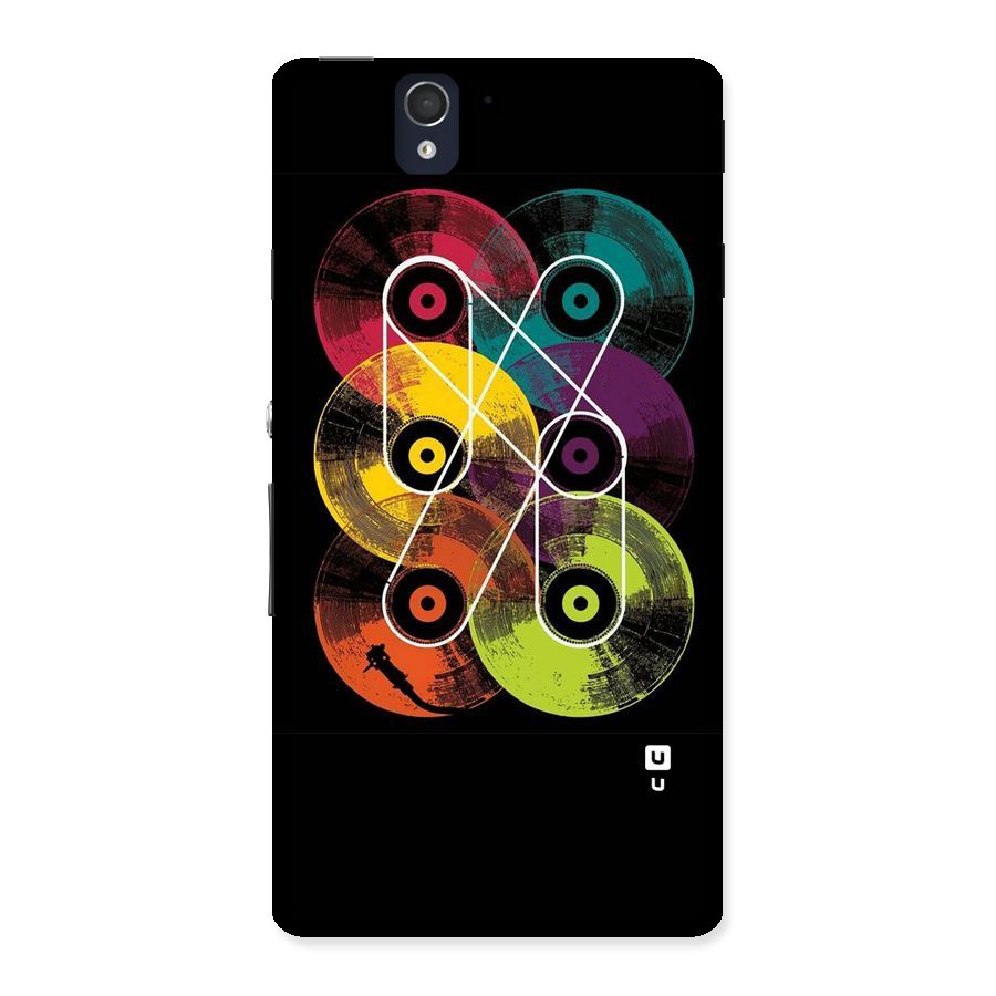 CD Tapes Back Case for Sony Xperia Z