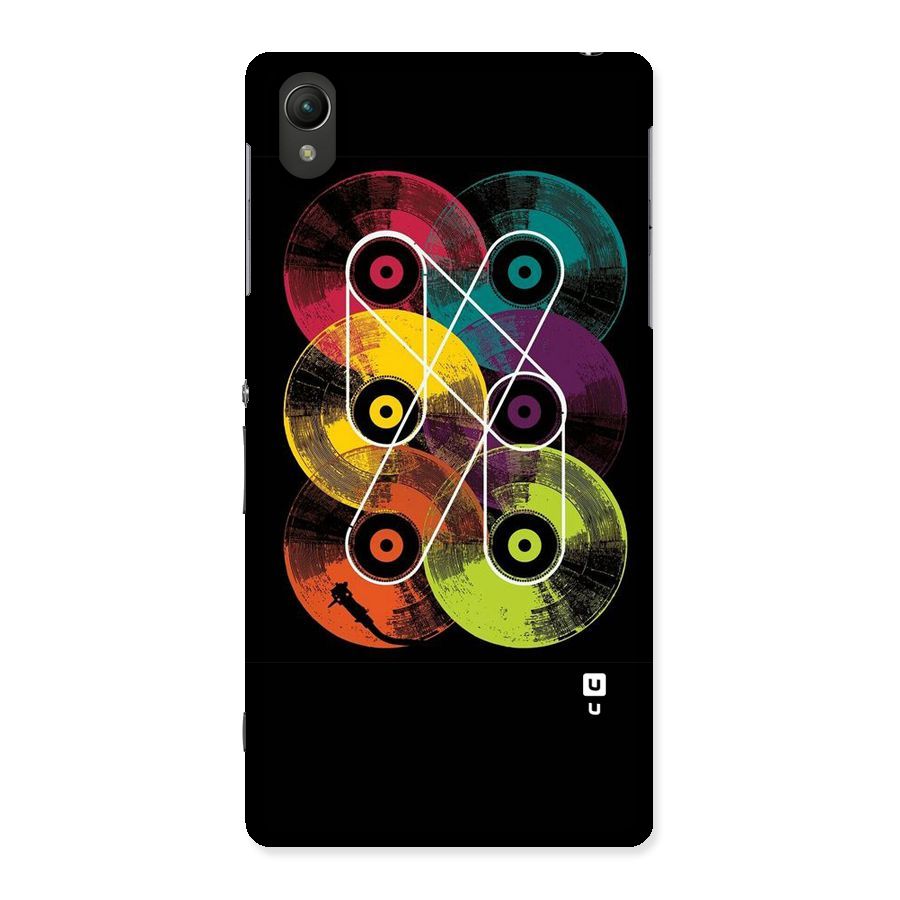 CD Tapes Back Case for Sony Xperia Z2