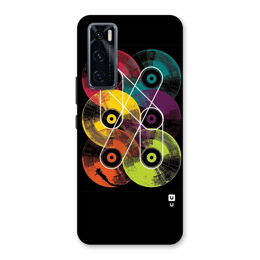 CD Tapes Back Case for Vivo V20 SE