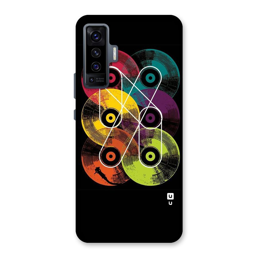 CD Tapes Back Case for Vivo X50