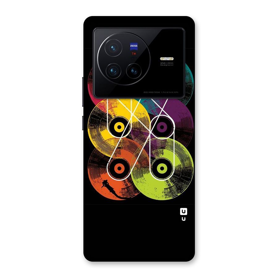 CD Tapes Back Case for Vivo X80