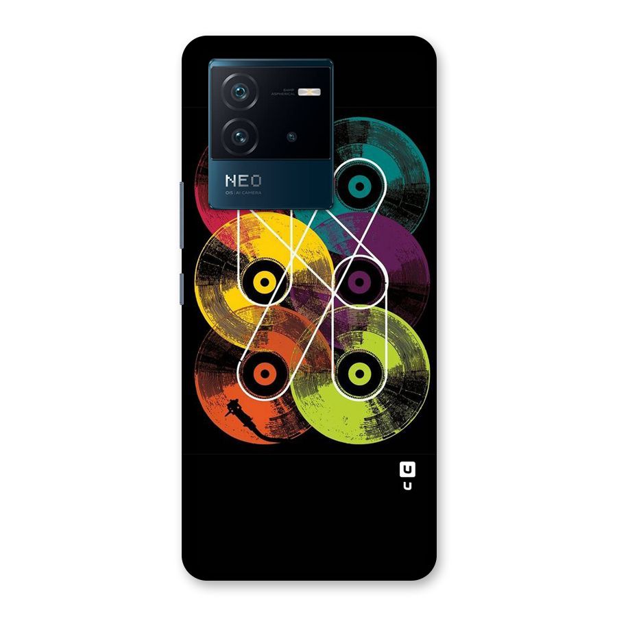 CD Tapes Back Case for Vivo iQOO Neo 6 5G