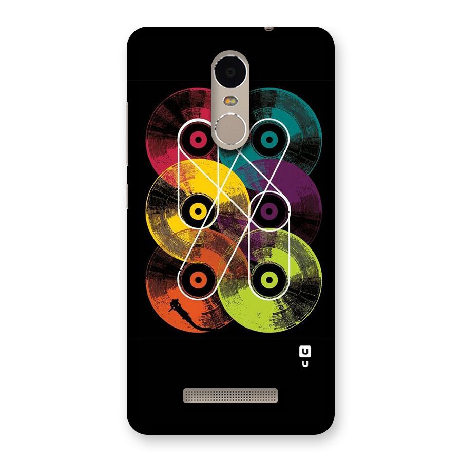 CD Tapes Back Case for Xiaomi Redmi Note 3