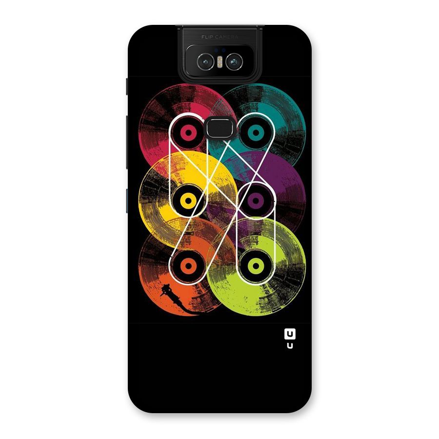 CD Tapes Back Case for Zenfone 6z