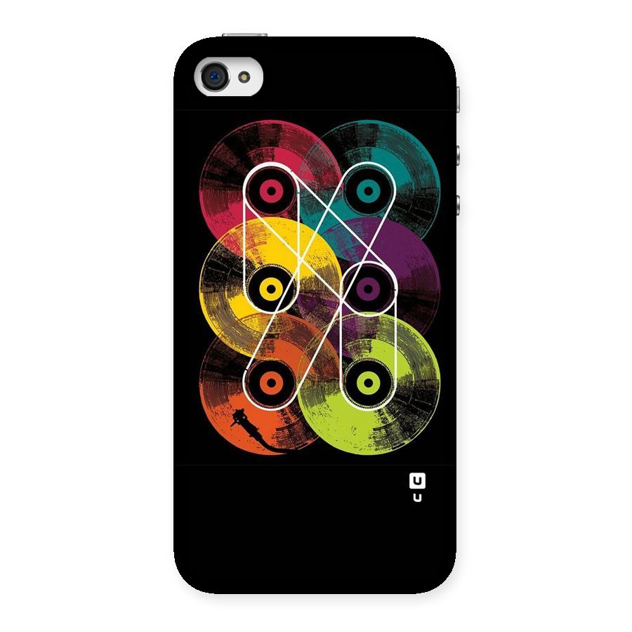 CD Tapes Back Case for iPhone 4 4s
