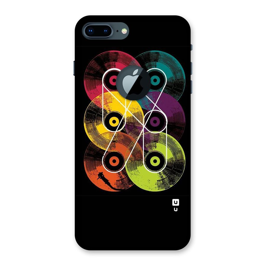 CD Tapes Back Case for iPhone 7 Plus Logo Cut
