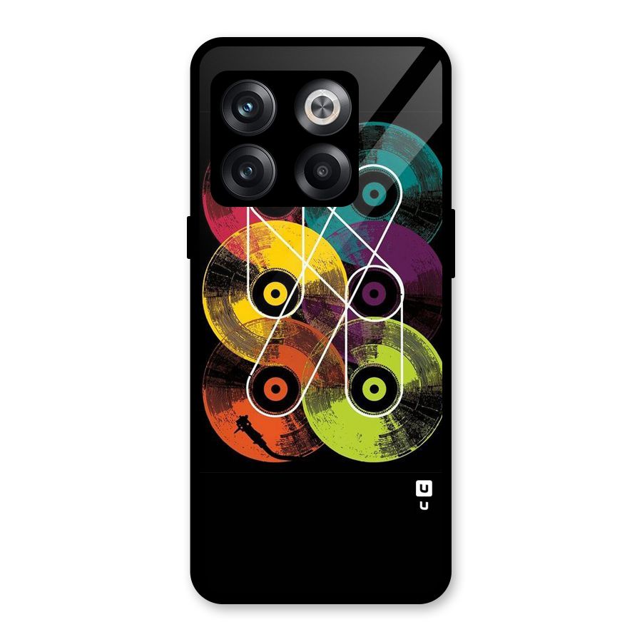 CD Tapes Glass Back Case for OnePlus 10T