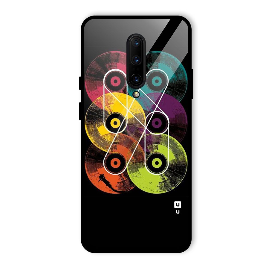CD Tapes Glass Back Case for OnePlus 7 Pro