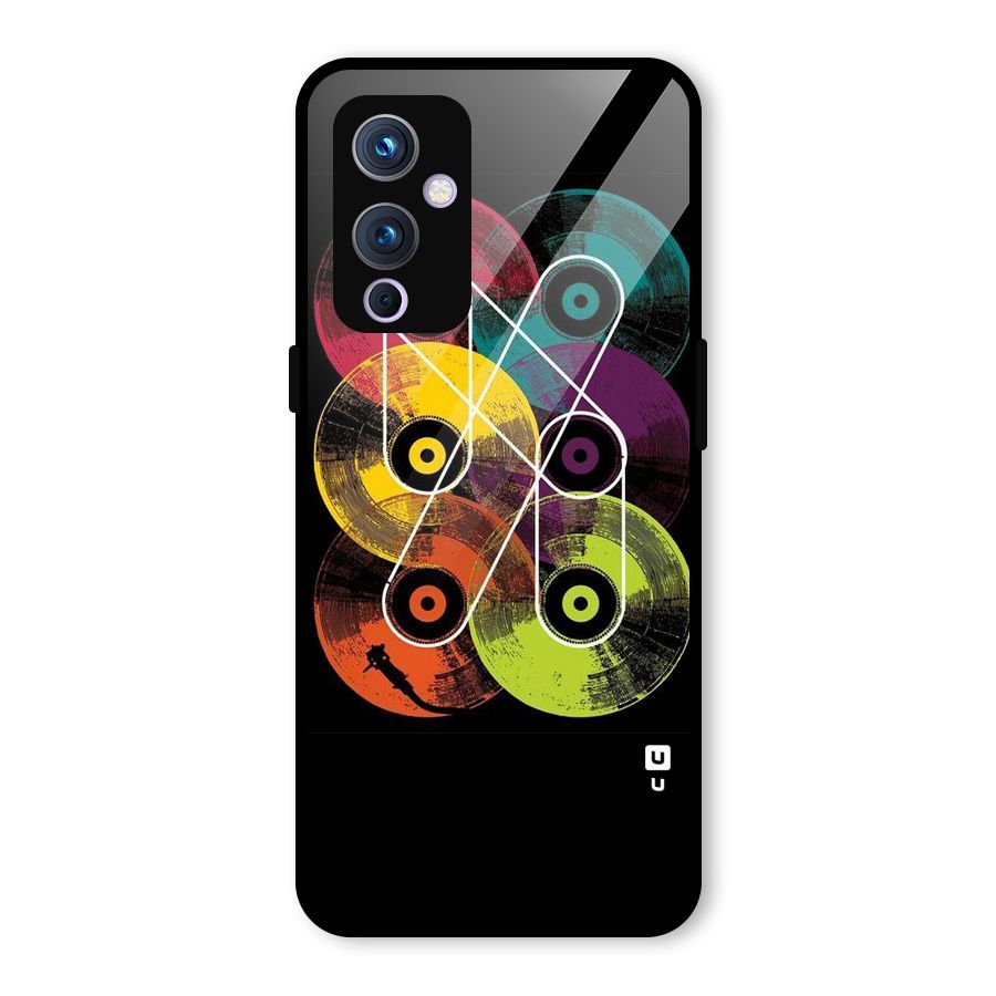 CD Tapes Glass Back Case for OnePlus 9