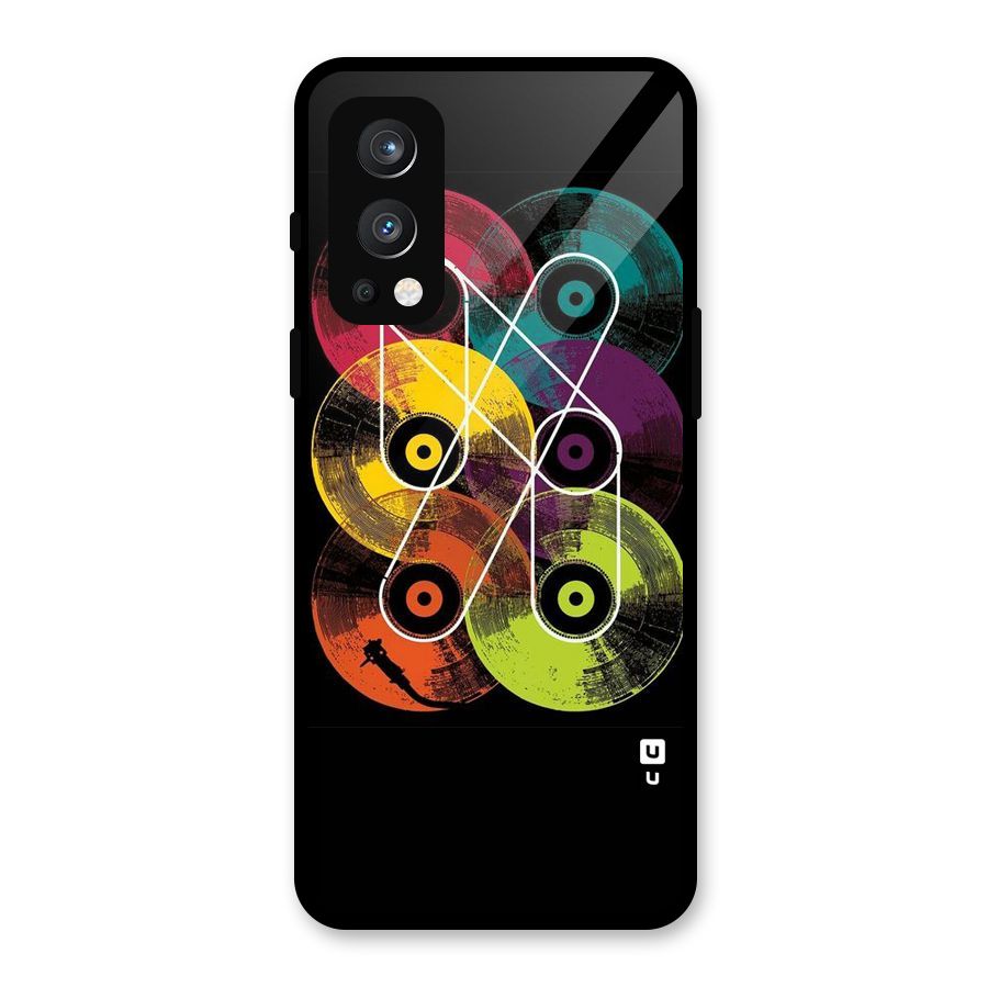 CD Tapes Glass Back Case for OnePlus Nord 2 5G