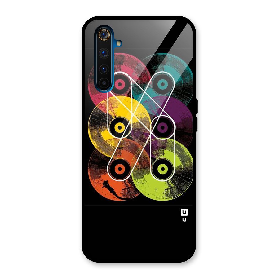 CD Tapes Glass Back Case for Realme 6 Pro