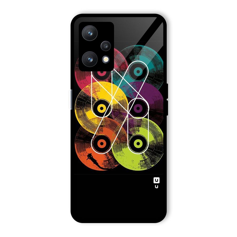 CD Tapes Glass Back Case for Realme 9 Pro 5G