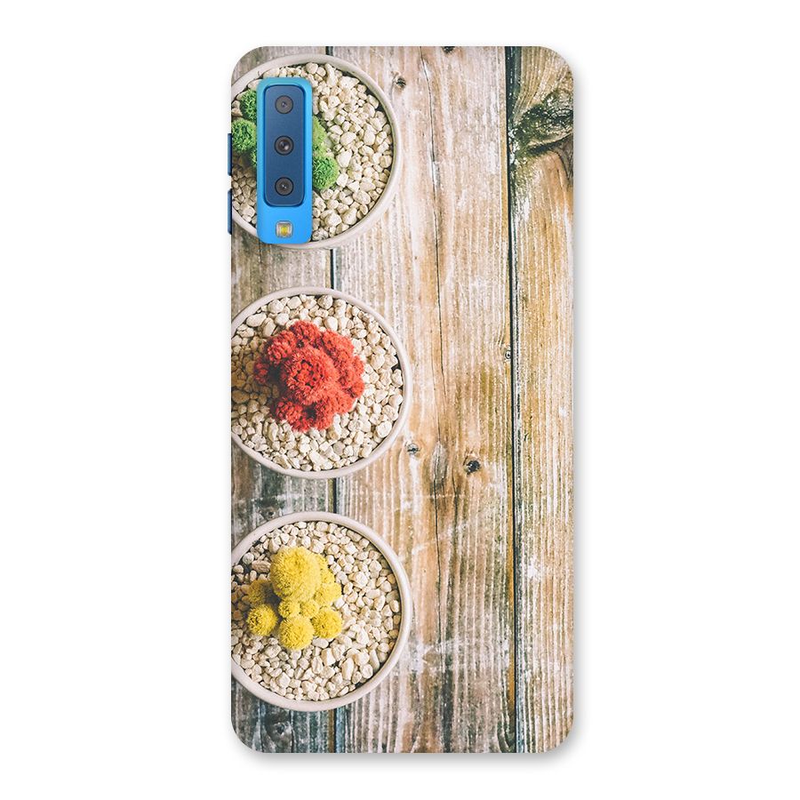 Cacti Decor Back Case for Galaxy A7 (2018)