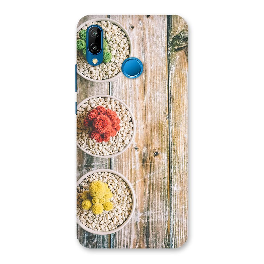 Cacti Decor Back Case for Huawei P20 Lite