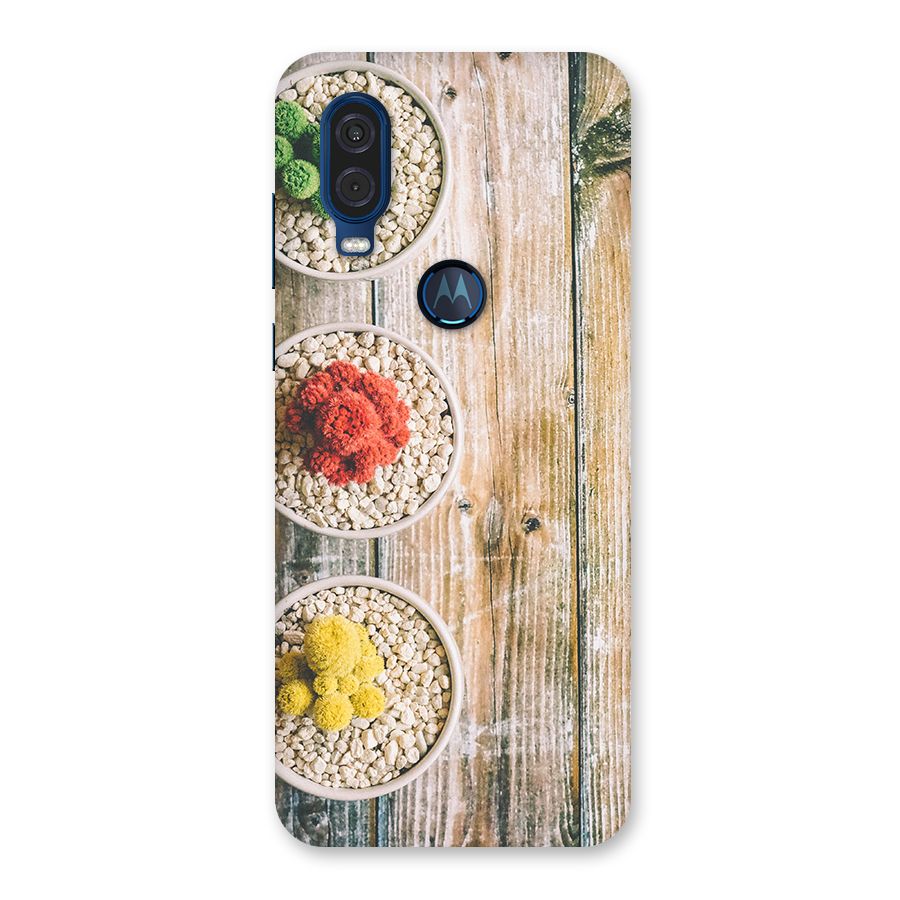 Cacti Decor Back Case for Motorola One Vision