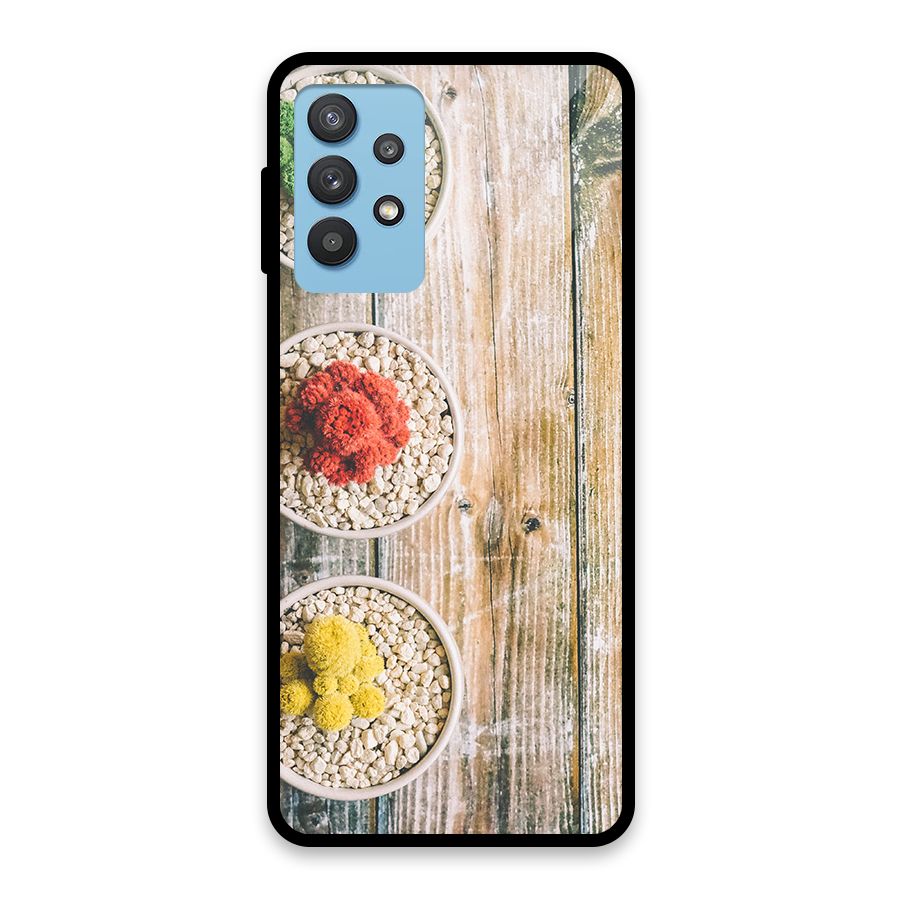 Cacti Decor Glass Back Case for Galaxy M32 5G