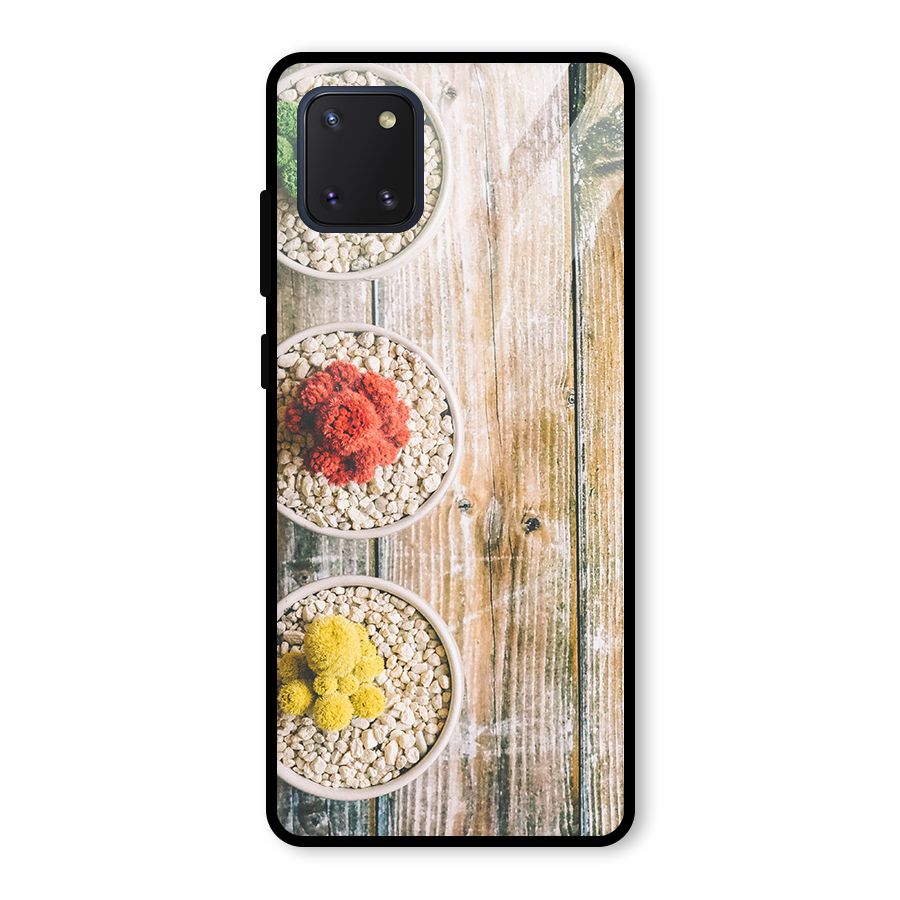 Cacti Decor Glass Back Case for Galaxy Note 10 Lite