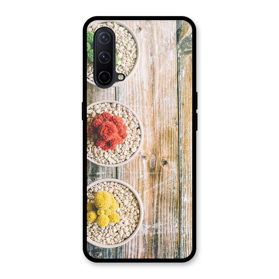 Cacti Decor Glass Back Case for OnePlus Nord CE 5G