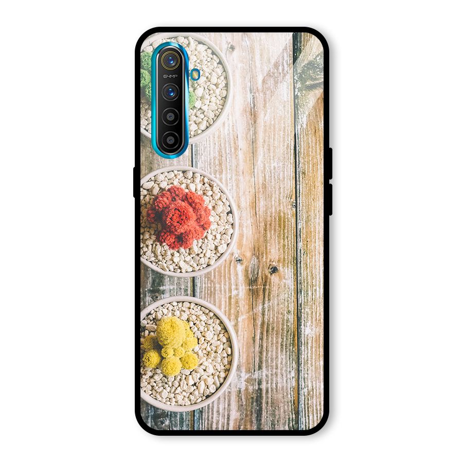 Cacti Decor Glass Back Case for Realme X2