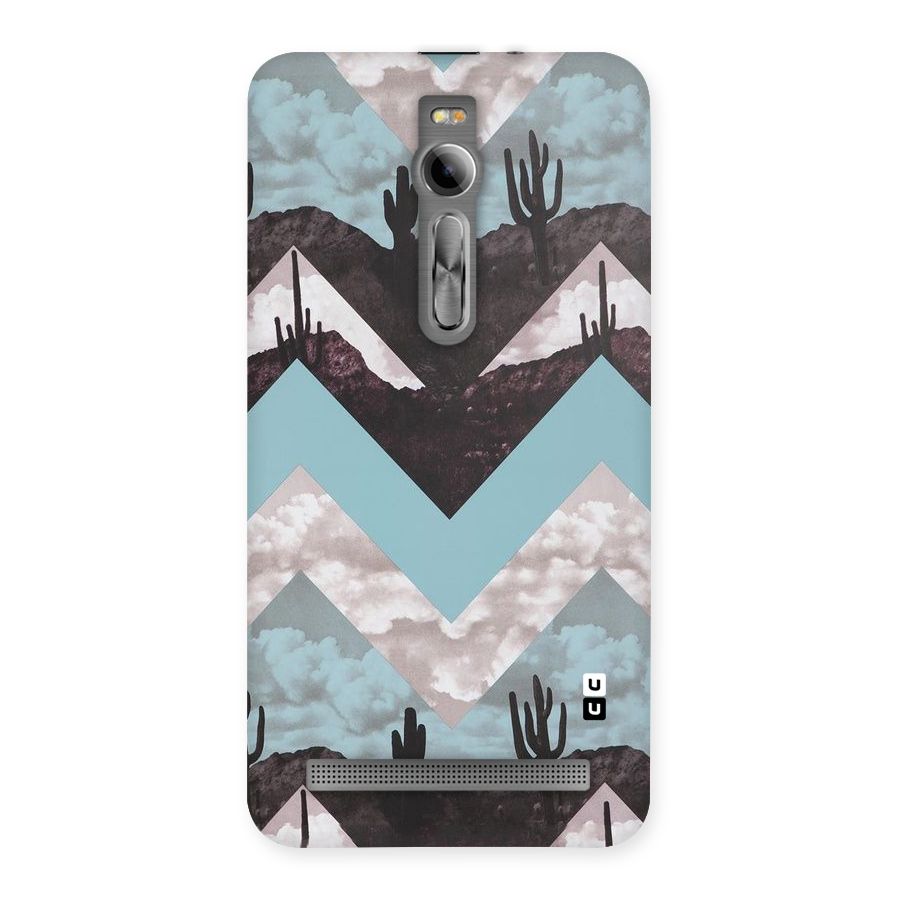 Cacutus Zig Zag Pattern Back Case for Asus Zenfone 2