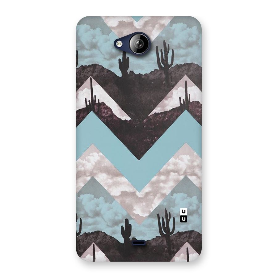 Cacutus Zig Zag Pattern Back Case for Canvas Play Q355