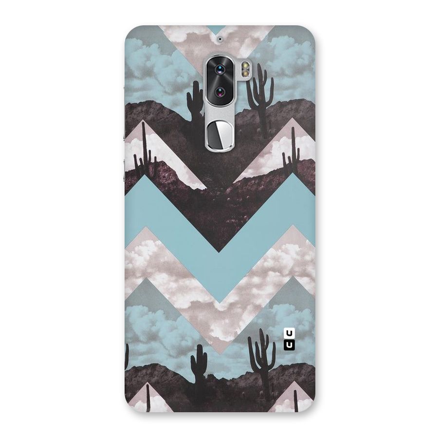 Cacutus Zig Zag Pattern Back Case for Coolpad Cool 1
