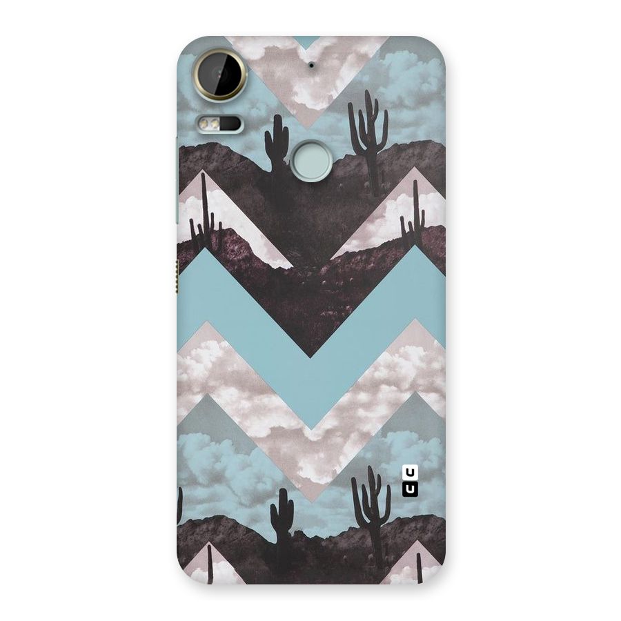 Cacutus Zig Zag Pattern Back Case for Desire 10 Pro
