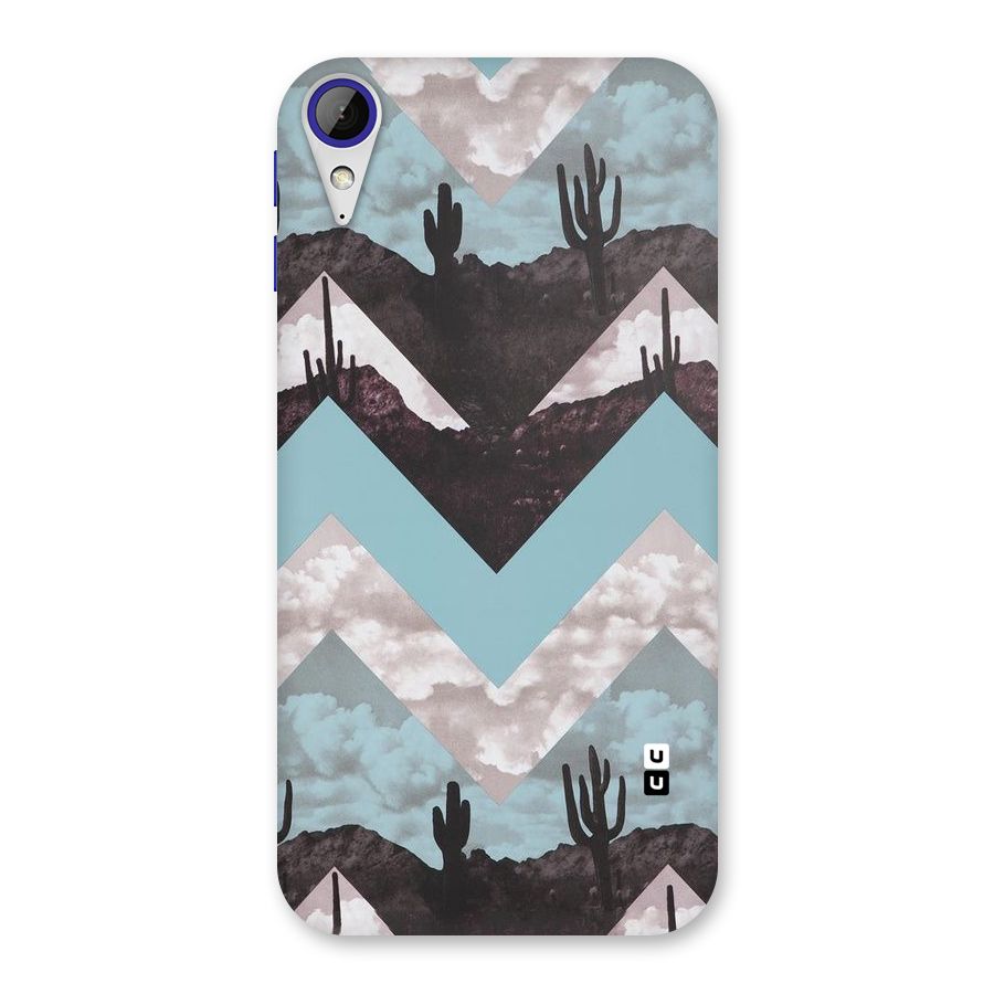 Cacutus Zig Zag Pattern Back Case for Desire 830