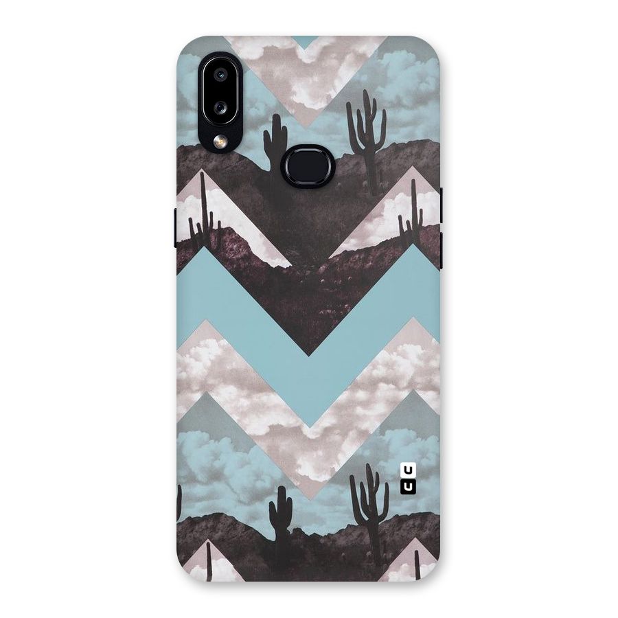 Cacutus Zig Zag Pattern Back Case for Galaxy A10s