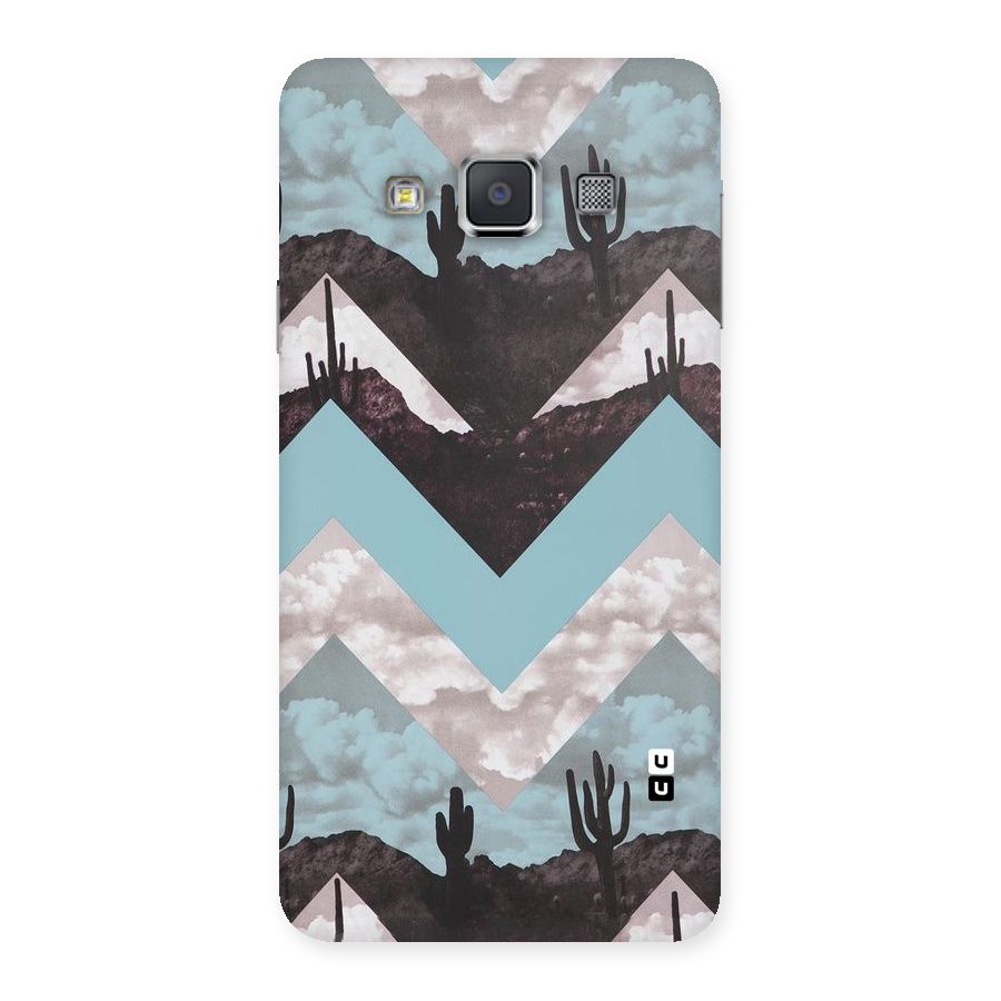 Cacutus Zig Zag Pattern Back Case for Galaxy A3