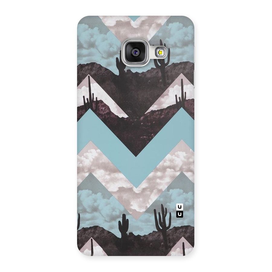Cacutus Zig Zag Pattern Back Case for Galaxy A3 2016