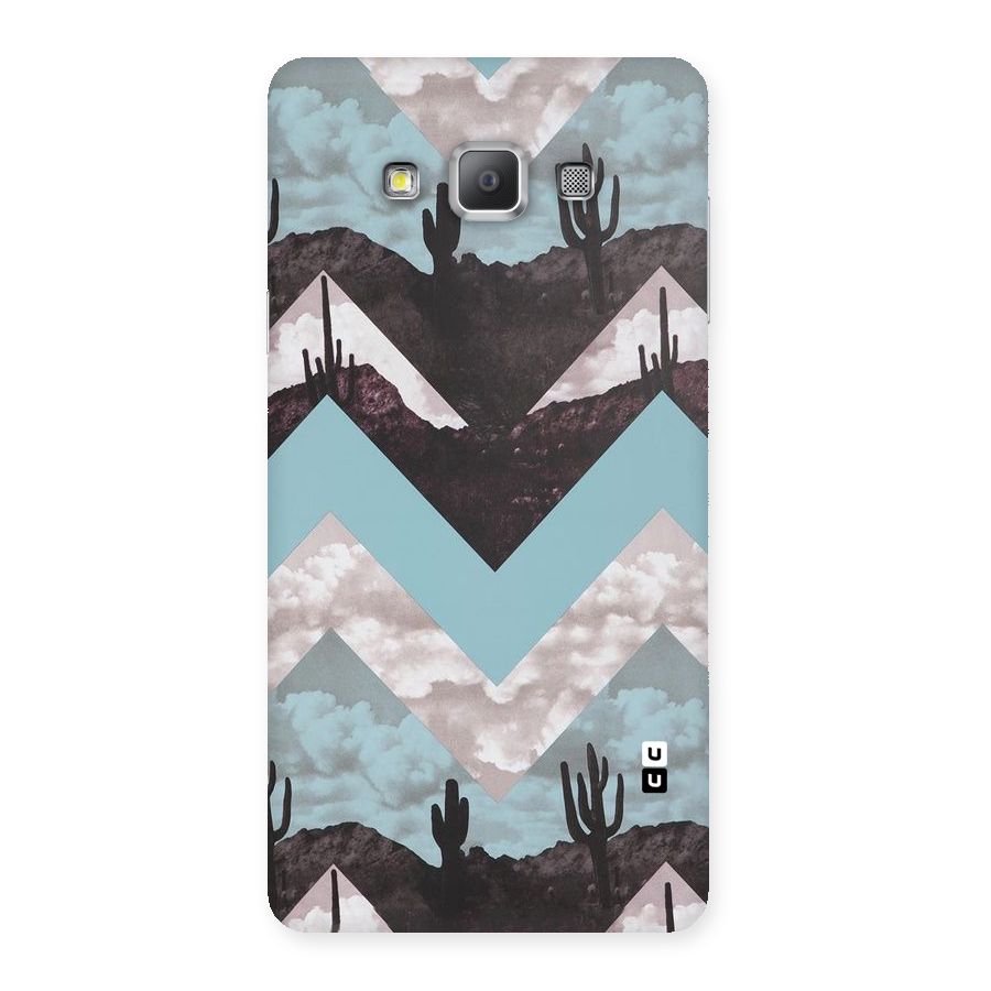 Cacutus Zig Zag Pattern Back Case for Galaxy A7