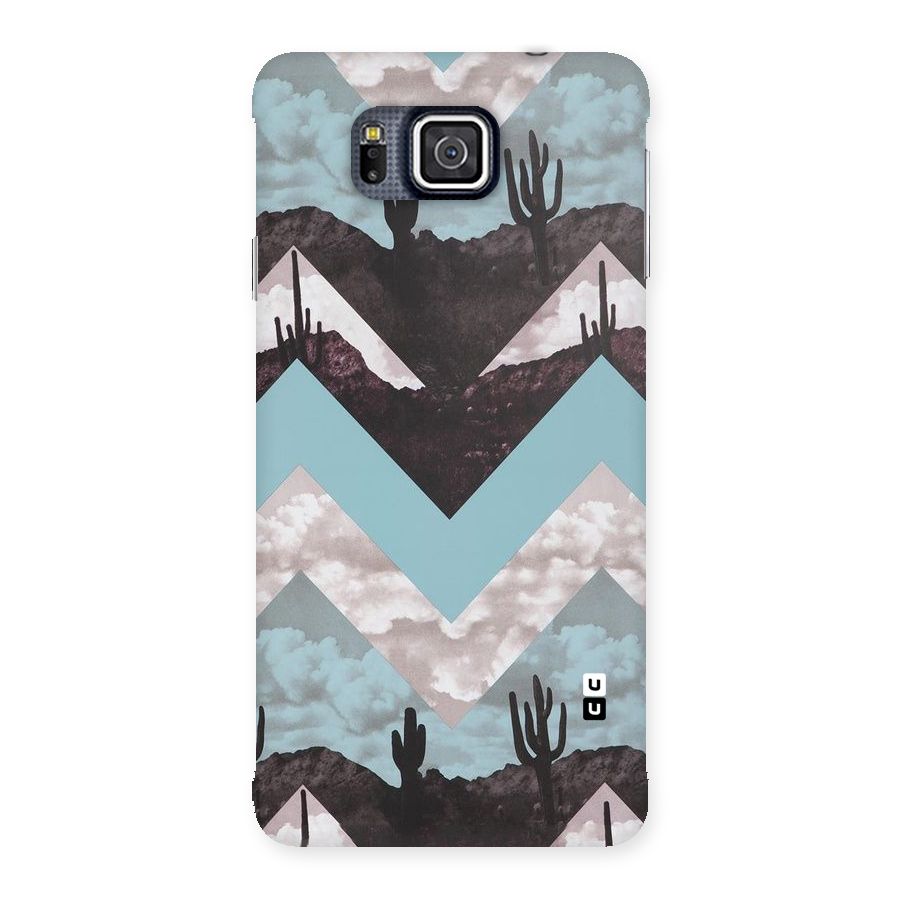 Cacutus Zig Zag Pattern Back Case for Galaxy Alpha
