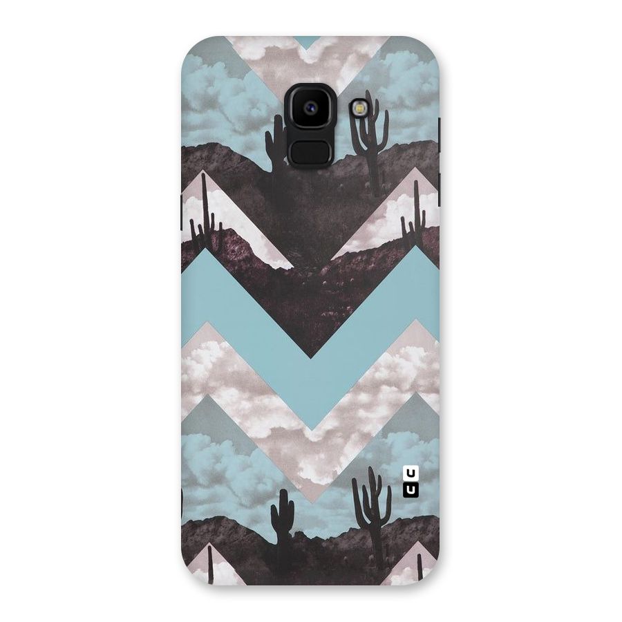 Cacutus Zig Zag Pattern Back Case for Galaxy J6