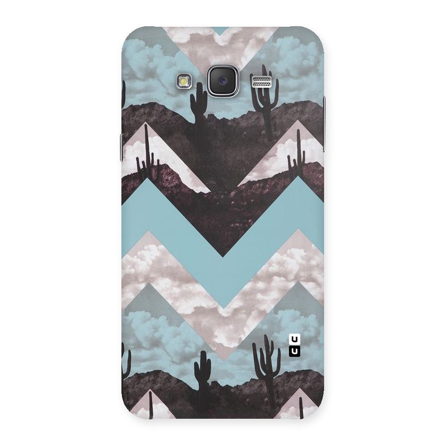 Cacutus Zig Zag Pattern Back Case for Galaxy J7