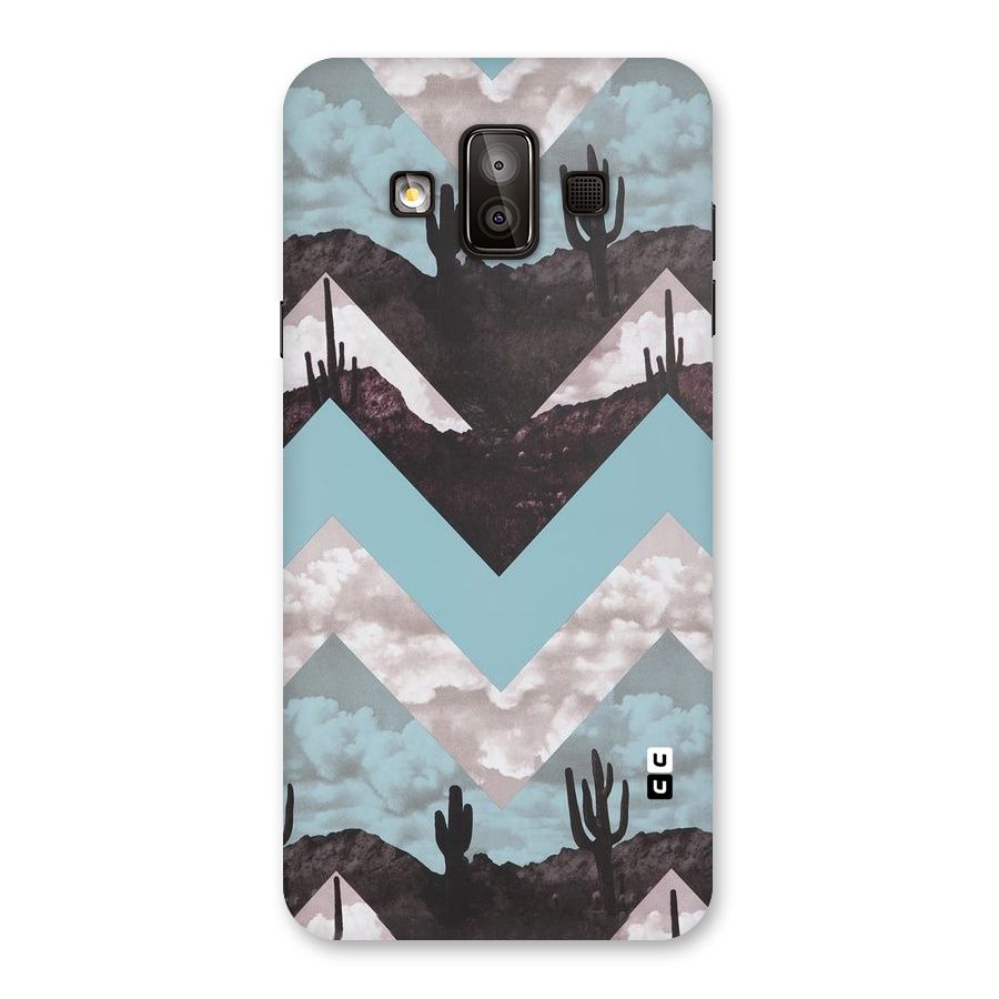 Cacutus Zig Zag Pattern Back Case for Galaxy J7 Duo