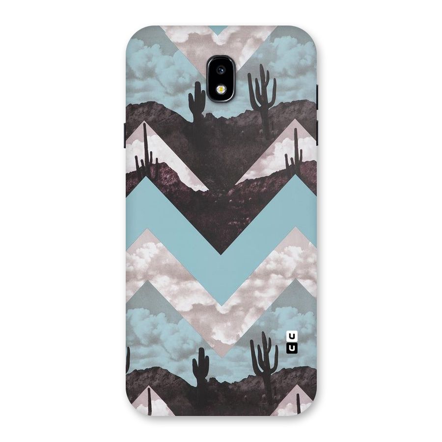 Cacutus Zig Zag Pattern Back Case for Galaxy J7 Pro
