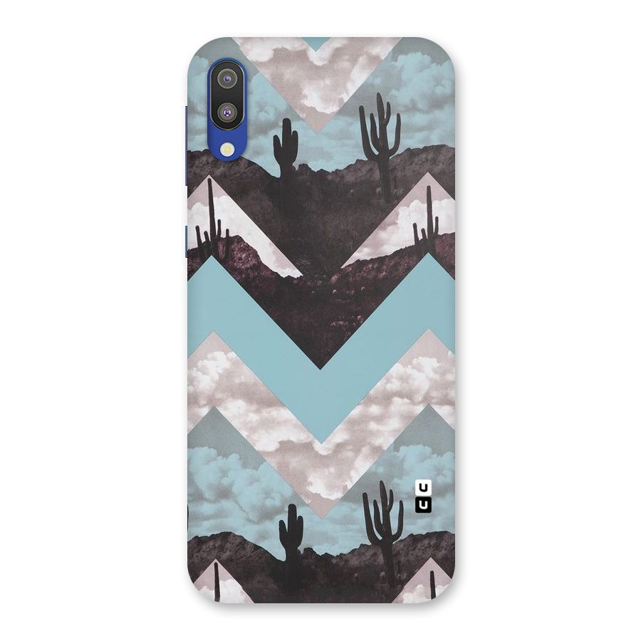 Cacutus Zig Zag Pattern Back Case for Galaxy M10