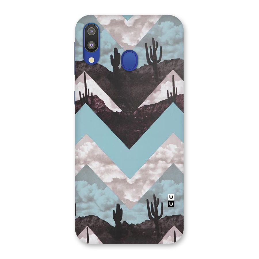 Cacutus Zig Zag Pattern Back Case for Galaxy M20