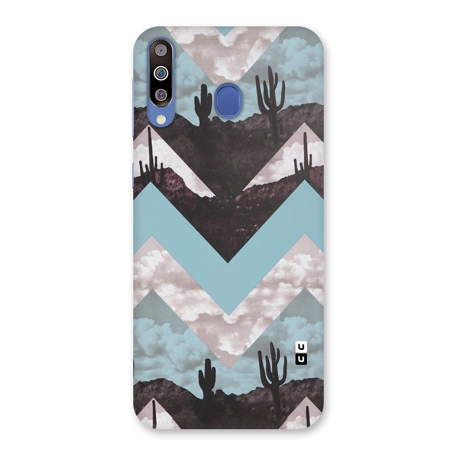 Cacutus Zig Zag Pattern Back Case for Galaxy M30