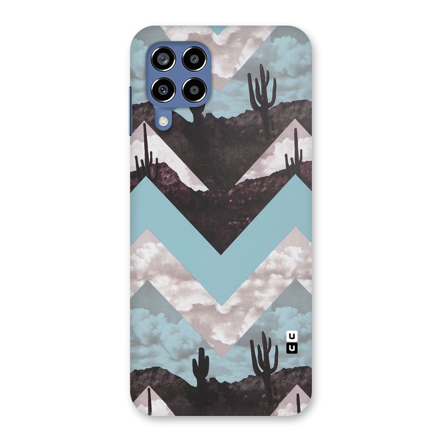 Cacutus Zig Zag Pattern Back Case for Galaxy M53 5G