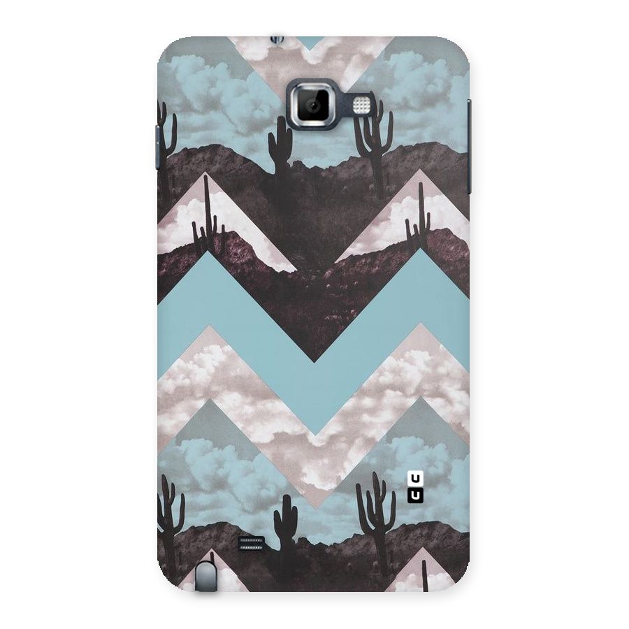 Cacutus Zig Zag Pattern Back Case for Galaxy Note