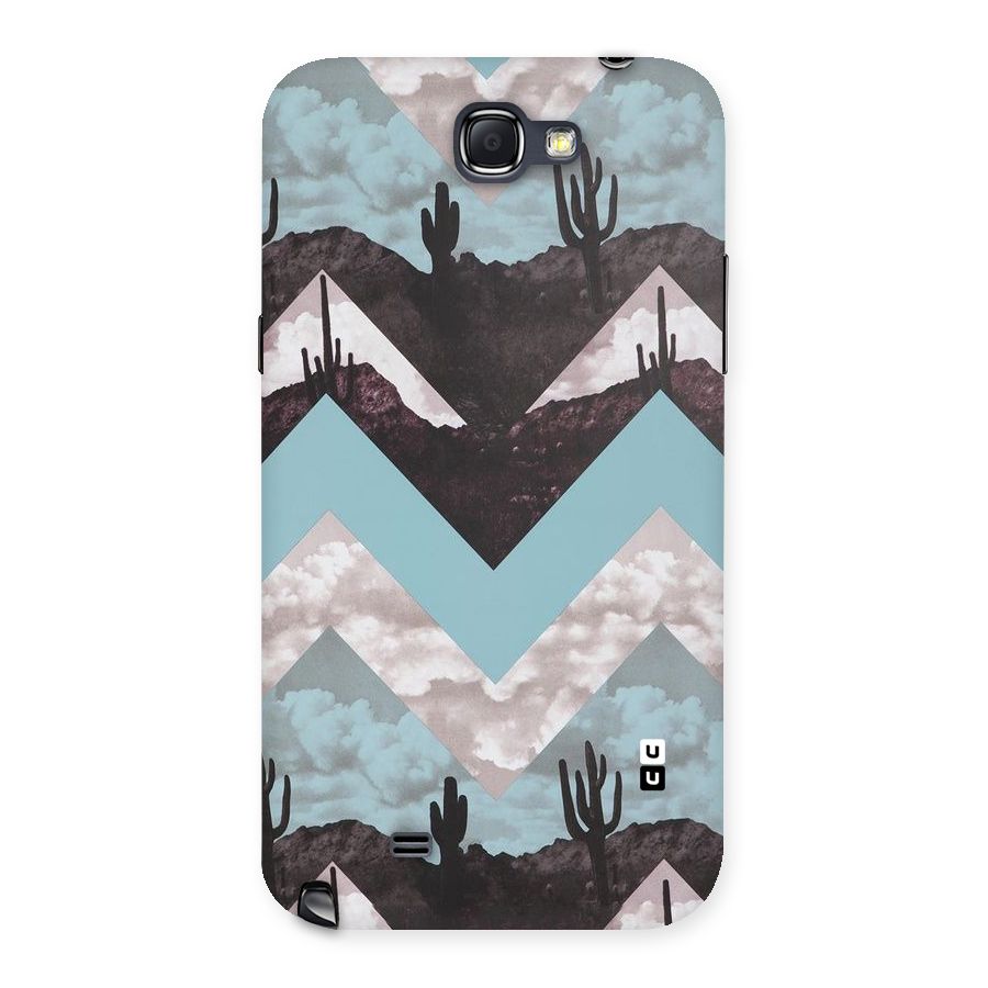 Cacutus Zig Zag Pattern Back Case for Galaxy Note 2