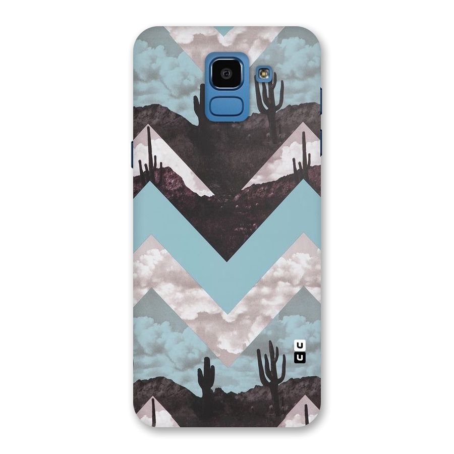 Cacutus Zig Zag Pattern Back Case for Galaxy On6