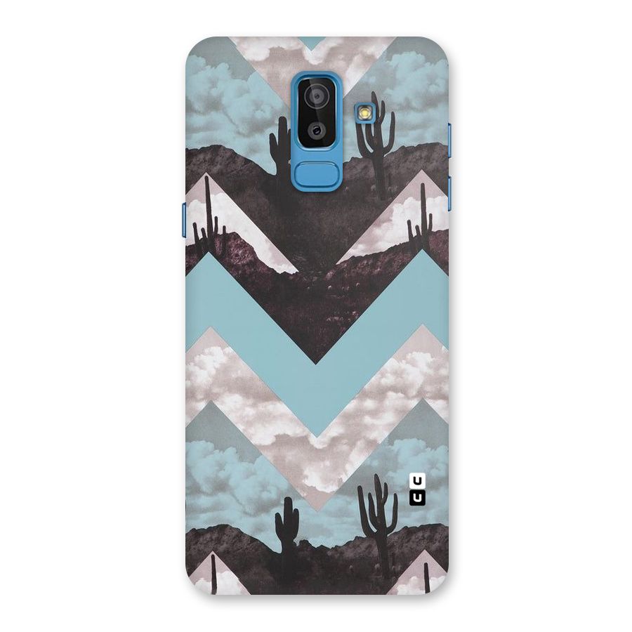 Cacutus Zig Zag Pattern Back Case for Galaxy On8 (2018)