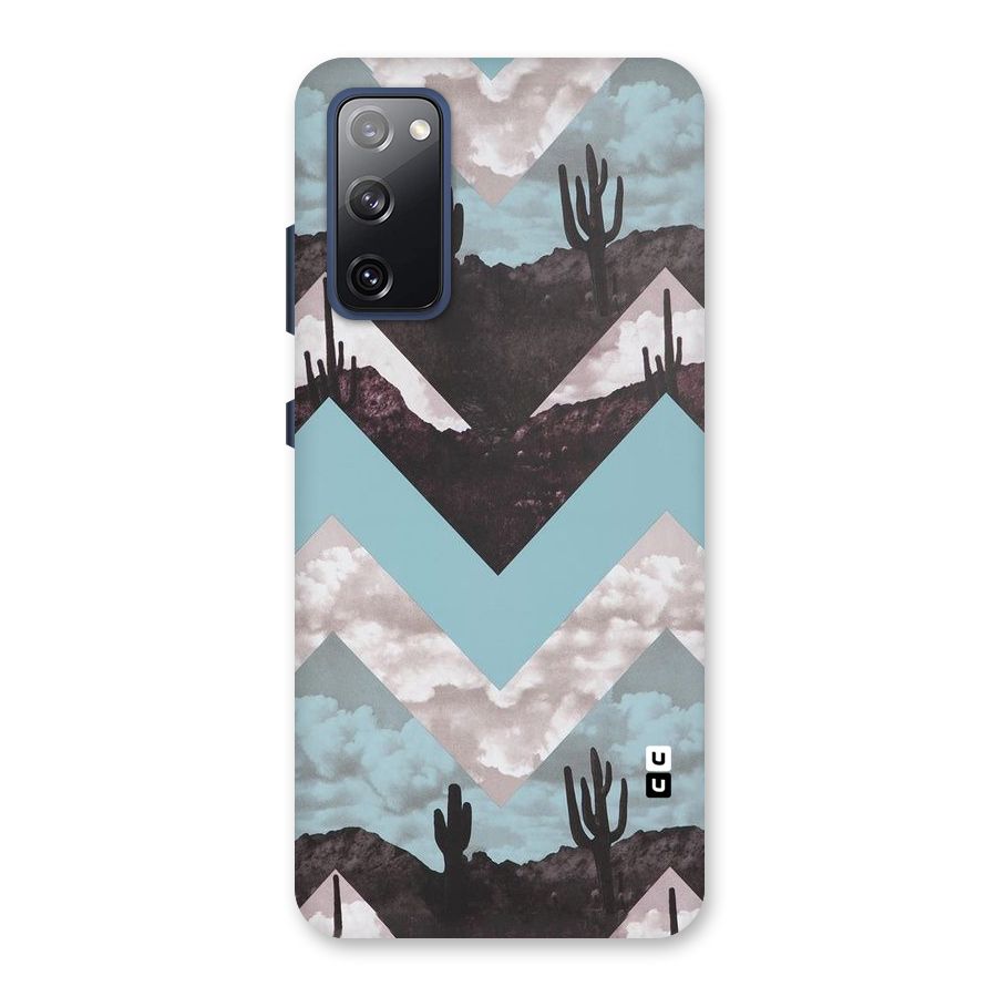 Cacutus Zig Zag Pattern Back Case for Galaxy S20 FE