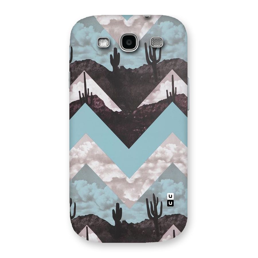 Cacutus Zig Zag Pattern Back Case for Galaxy S3