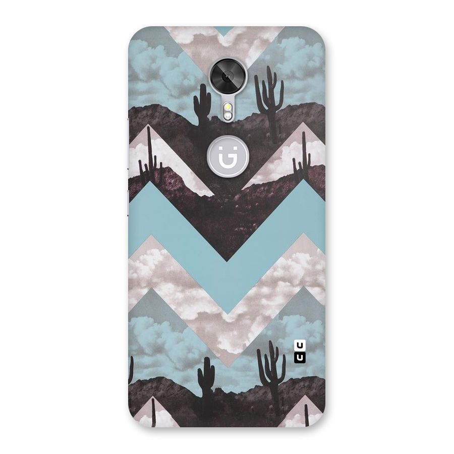 Cacutus Zig Zag Pattern Back Case for Gionee A1
