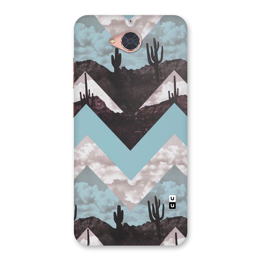 Cacutus Zig Zag Pattern Back Case for Gionee S6 Pro
