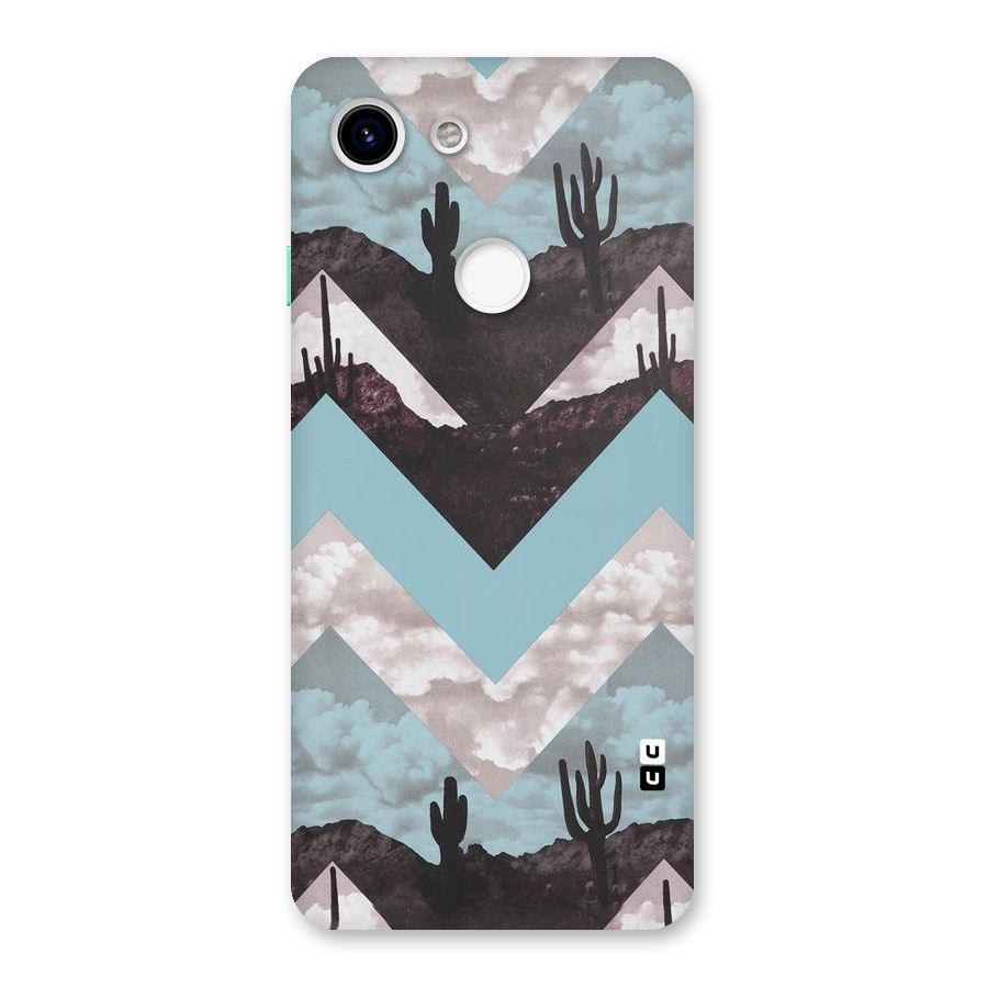 Cacutus Zig Zag Pattern Back Case for Google Pixel 3